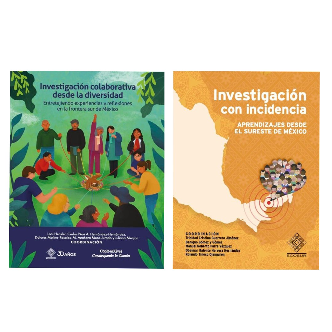 Novedades editoriales ECOSUR en su 30 aniversario