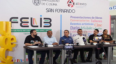Se presenta el programa de actividades de la XXVII Feria del Libro Altexto UdeC 2025