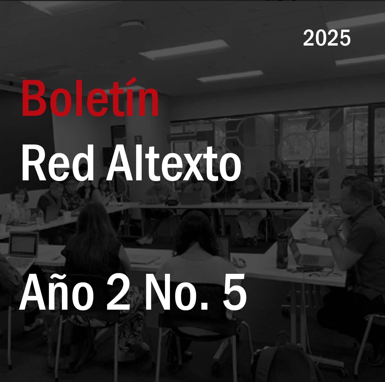 Boletín de la Red Altexto. Año 2 No. 5 2025