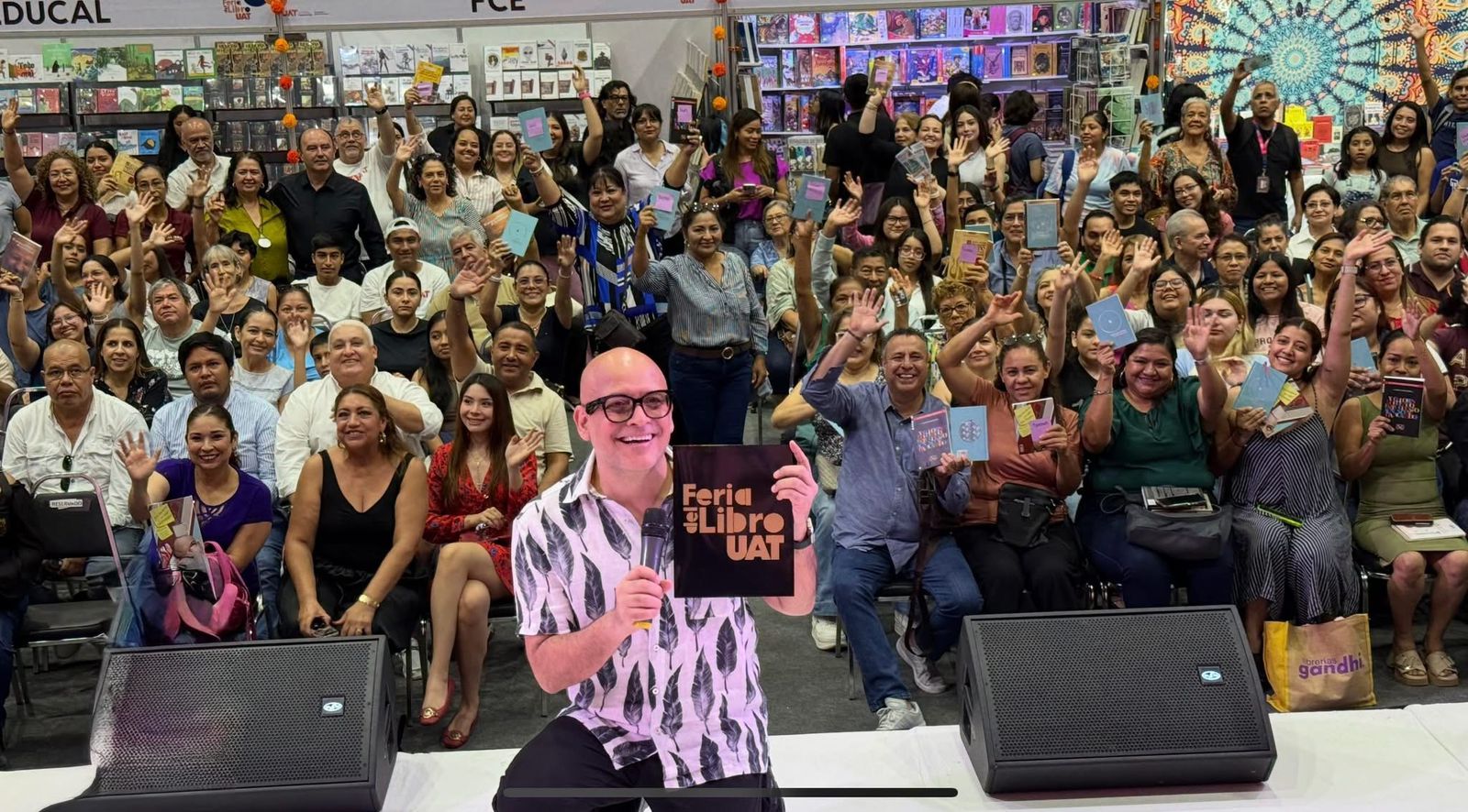 Celebran Feria del Libro UAT 2025 con Colombia como país invitado (Campus Tampico)