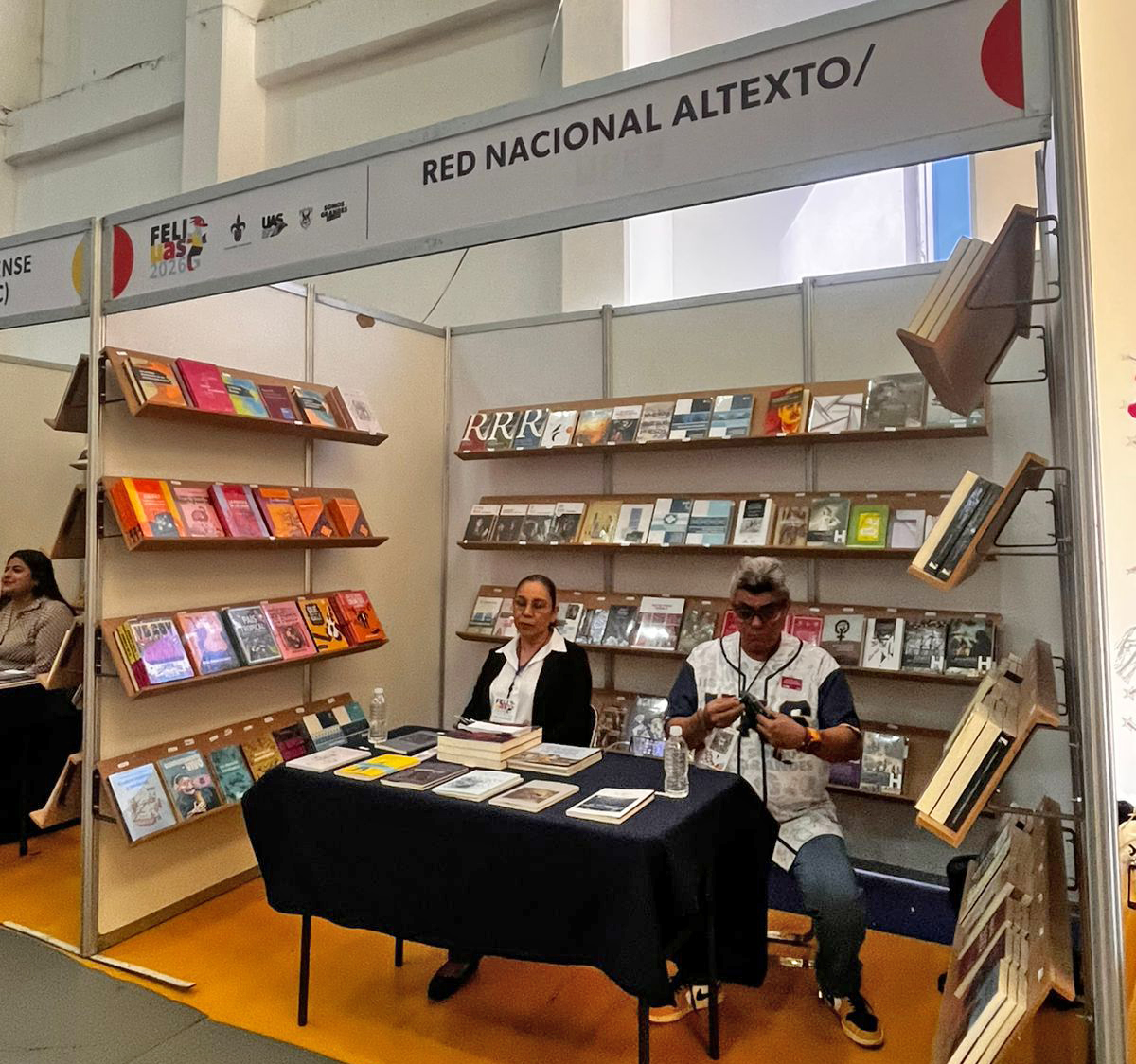 Participa Altexto en la Feria universitaria del libro FeliUAS en su edición 2026.